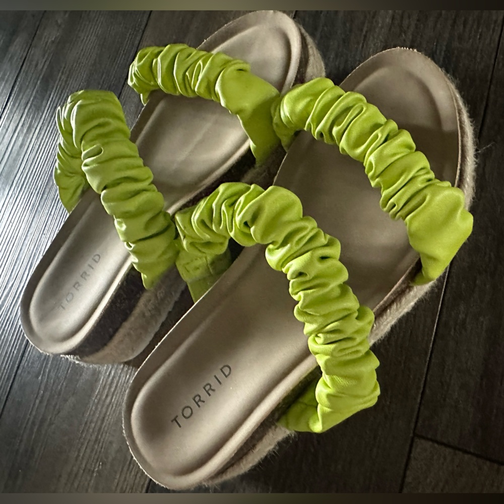 Torrid Platform Slides Size 8 WW